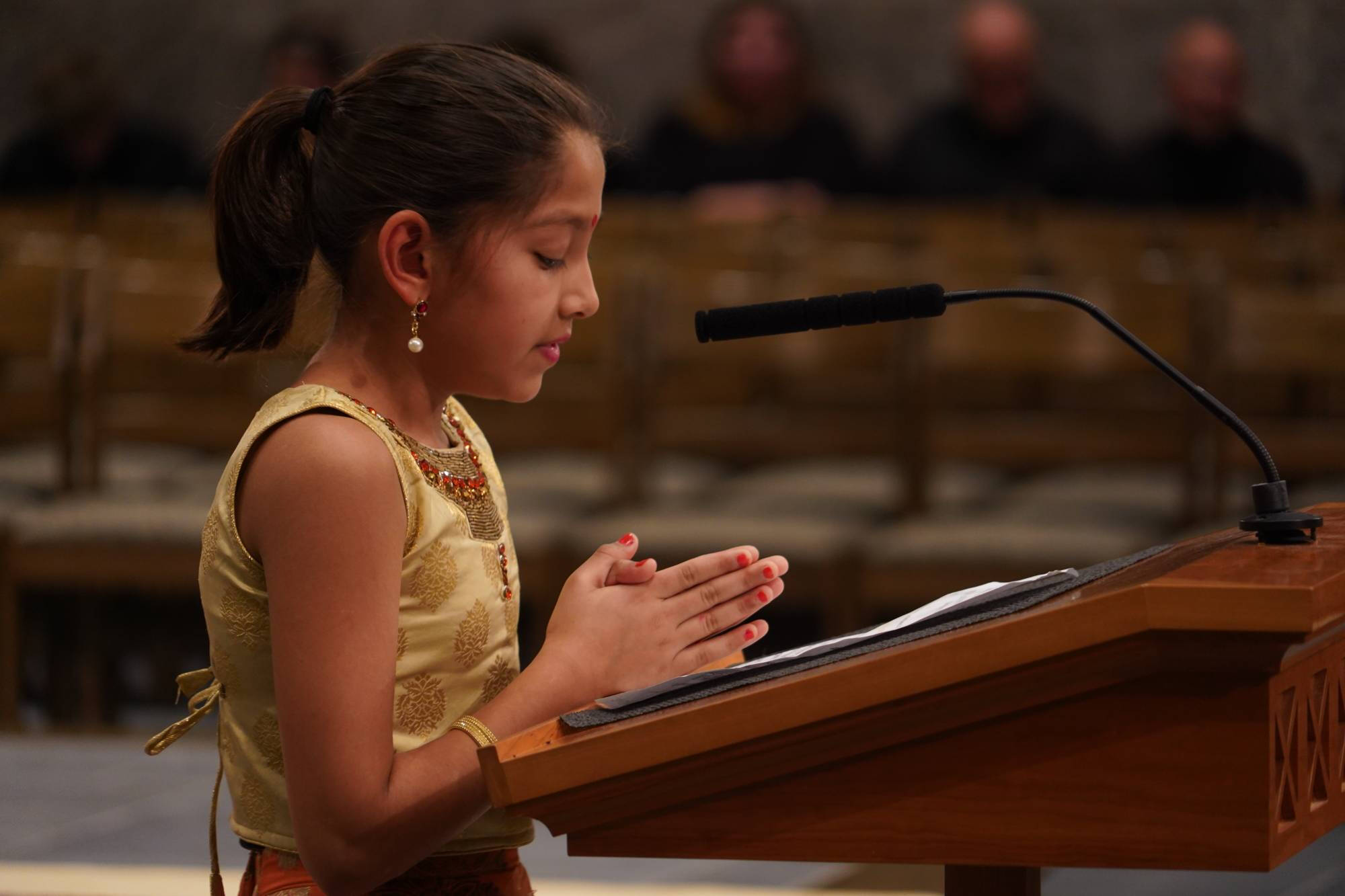 Hindu Prayers for World Peace & Unity: Niti Ramesh Patel, West Michigan Hindu Temple